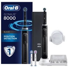 Зубная щетка Braun Oral-B Genius 8000 Black: Назначение взрослая