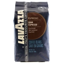 Кофе Lavazza Gran Espresso (в зернах) 1 кг (DL6233): Вид напитка кофе в зернах