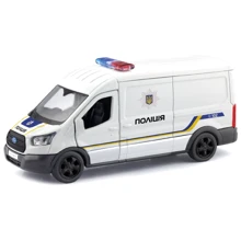 Автомодель TechnoDrive Ford Transit Van Полиция (250343U): Тип Готовая модель