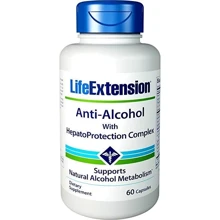 Life Extension Anti-Alcohol HepatoProtection Complex 60 Caps (LEX-22400): Форма выпуска Капсулы
