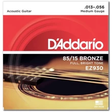 Струна для гитар Струны D'ADDARIO EZ930 85/15 BRONZE MEDIUM (13-56): Тип Комплект струн