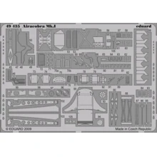 Фототравление Eduard 1/48 Airacobra Mk.I S.A. (Hasegawa) EDU-49435: Производитель Eduard