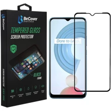 Аксессуар для смартфона BeCover Tempered Glass Black for Realme C21Y (706904): undefined undefined