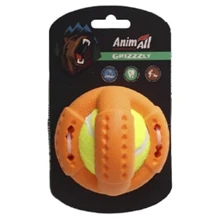 Игрушка теннисный мяч AnimAll GrizZzly PS06043 для собак желто-оранжевый 11.2 см (141320): Производитель AnimAll