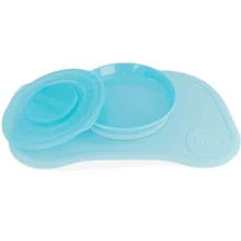 Килимок з тарілкою Twistshake Pastel Blue (78130): Матеріал силикон