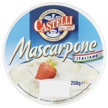 Сыр Castelli del Grevepesa Маскарпоне 80% 250 г (DL15730): Вес нетто 250 г