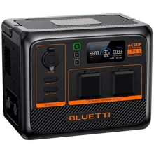 Зарядна станція Bluetti AC60P 504Wh 600W UA: Ємність акумулятора, Вт/год 504