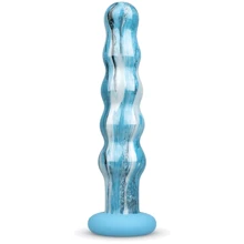 Стеклянный дилдо Gildo - Ocean Flow Glass Dildo: Назначение Вагинальные