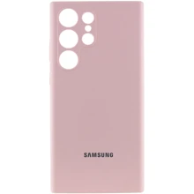 Аксессуар для смартфона Lakshmi Premium Silicone Case with Logo Full Camera Pink Sand for Samsung S928 Galaxy S24 Ultra: Совместимость Samsung S928 Galaxy S24 Ultra