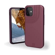 Чехол для iPhone Urban Armor Gear UAG [U] Anchfor Aubergine (11234M314747) for iPhone 12 mini: Цвет бордовый