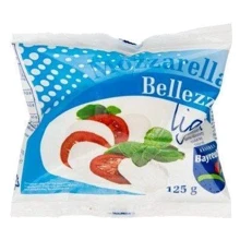Моцарелла легкая Bellezza 125 г (DL15209): Вес нетто 125 г
