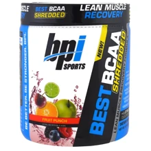 Аминокислота для спорта BPI Sports Best BCAA Shredded 275 g /25 servings/ Fruit Punch: Вкус Фруктовый пунш