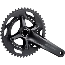 Шатуни Shimano FC-RX600-11-2 GRX (11Х2) інтегрована вісь, 172.5мм 46Х30, без каретки (EFCRX600112DX60): Кількість зірок 2