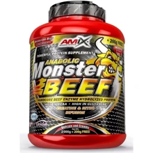 Протеин Amix Anabolic Monster Beef Protein 2200 g / 67 servings / strawberry-banana: Вид Говяжие