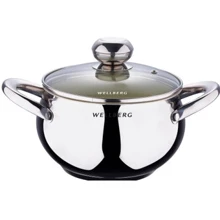 Кастрюля Кастрюля Wellberg WB 1025 (1.8 л): Тип Традиционная
