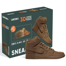 Картонный конструктор Cartonic 3D Puzzle High top sneaker: Вид развлечения и спорт