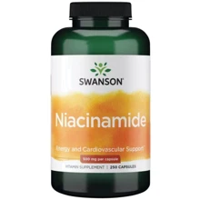 Swanson Niacinamide Ниацинамид 500 мг 250 капсул: Тип Витамин B
