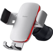 Держатель Baseus Car Holder Air Vent Metal Age 2 Gravity Silver (SUJS000012): Производитель Baseus