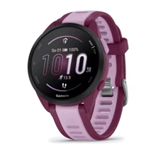 Смарт-часы Garmin Forerunner 165 Music Berry/Lilac (010-02863-33): Дисплей 1.2" AMOLED (390x390)