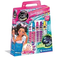 Детский набор для маникюра Clementoni Shiny Nails серия Crazy Chic (8005125186891): Производитель Clementoni