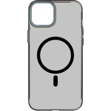 Чехол для iPhone ArmorStandart Y23 MagSafe Transparent Black for iPhone 15 (ARM68566): Цвет черный