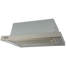 Витяжка Hotpoint-Ariston AH 60 CM X: Тип фільтра повітря Рециркуляція, Відведення