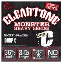 Струна для гитар Струны для электрогитары CLEARTONE 9470 ELECTRIC HEAVY SERIES DROP C (13-70): Тип Комплект струн