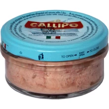 Тунец CALLIPO в собственном соку 160 г (80718765): Вес нетто 160 г