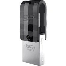 USB-флешка Silicon Power 128GB Mobile C31 USB 3.1/Type-C Black (SP128GBUC3C31V1K): Стандарт USB USB Type-C / USB 3.1
