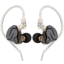 Наушники Knowledge Zenith ZSN Pro X Mic Black: Тип конструкции вакуумные