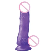 Фаллоимитатор LoveToy Jelly Studs Medium Purple: Назначение Вагинальные