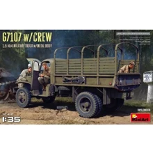 Модель Miniart Вантажівка армії США G7107 4X4 1.5 т (металевий борт) (MA35383): Виробник MiniArt