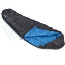 Спальный мешок High Peak Lite Pak 1200/+5°C Anthra/Blue Left (23277): Тип кокон