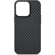 Чехол для iPhone ArmorStandart LikeCarbon MagCase Black for iPhone 15 Pro (ARM69290): Цвет черный