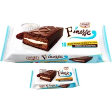 Пирожное бисквитное Freddi Finesse с молочным кремом 10x39 г (8005380010405): Вес нетто 390 г
