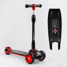 Самокат Best Scooter красный (44116): Количество колес 4