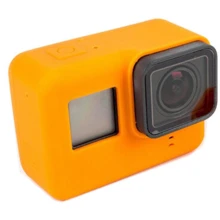 Силиконовый чехол для GoPro HERO7, HERO6 и HERO5 без рамки SHOOT XTGP347O Оранжевый: Тип аксессуара чехол