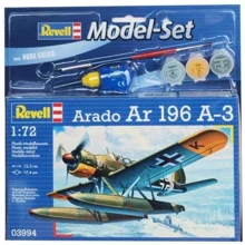 Подарунковий набір Revell Літак Arado 196 A-3 1:72 (63994): Виробник Revell