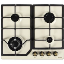 Варильна поверхня газова Ventolux HSF640-L3 CESBT (IVORY/BRONZE): Розміри для вбудовування (ШxГ) 55x47.5 см