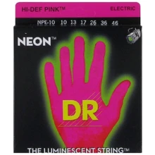 Струна для гитар Струны для электрогитары NPE-10 NEON Hi-Def (10-46) Medium: Тип Комплект струн