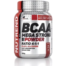 Аминокислота для спорта Nutrend BCAA Mega Strong 500 g /50 servings/ Cherry: Вкус Вишня
