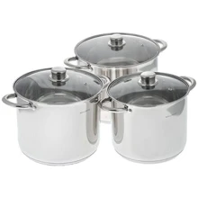 Набір каструль Wellberg WB 1360 (6ін): undefined undefined
