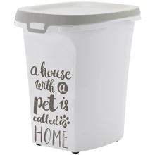 Контейнер Moderna Pet Wisdom Trendy Story для зберігання корму 37.5x46.3x51.3 см сірий (AF510027): Виробник Moderna