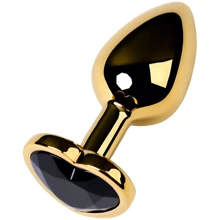Анальная пробка с кристаллом Metal By Toyfa Gold anal plug Tourmaline: Для кого Унисекс