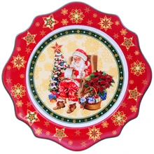 Тарелка десертная Lefard Christmas Collection 21 см (986-075): Тип Тарелка десертная