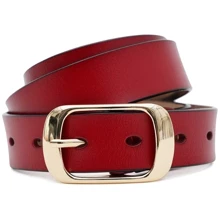 Жіночий ремінь Borsa Leather бордовий (CV1ZK-008bo-goldbordo): Стать Женский