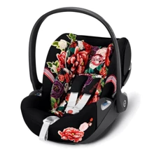 Автокресло Cybex Cloud Z i-Size Spring Blossom Dark: Группа 0+ (до 13 кг), автокресло-переноска