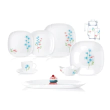 Столовий сервіз Luminarc LOTUSIA PRUNELLA 46 предметів (N7992): Кількість персон 6