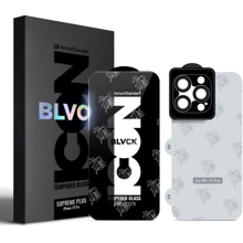 Защитное стекло для iPhone ArmorStandart Tempered Glass Supreme Black for iPhone 15 Pro (ARM74187): Тип защиты экрана на экран