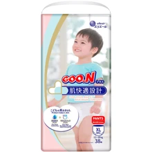 Трусики-підгузки GOO.N Plus для дітей 12-20 кг, Big (XL), 38 шт: Тип Підгузки-трусики